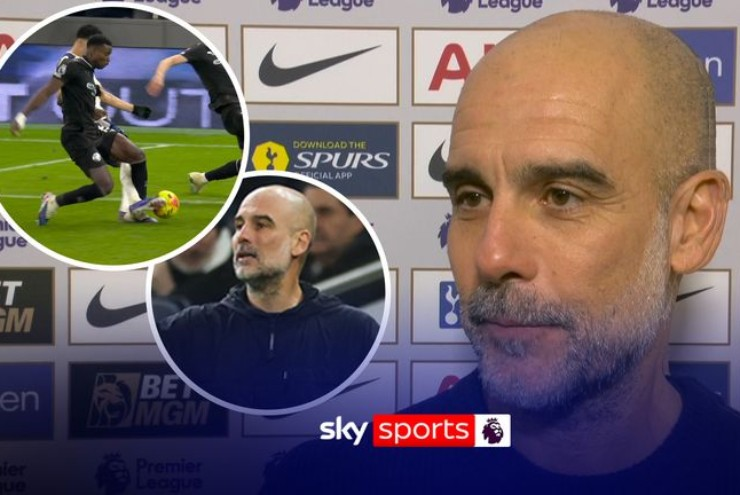 Tottenham được hưởng "bàn thắng ma": Guardiola nổi điên với trọng tài